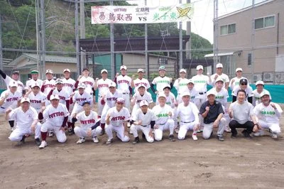 【米子東高野球部OB戦】文武両道で地域を元気に！塾長も全力投球です！